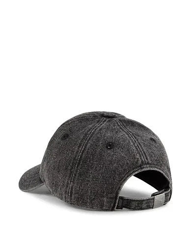 Кепка PUMA WARDROBE ESS METAL Dad Cap текстильная черная - фото 2 - Miraton