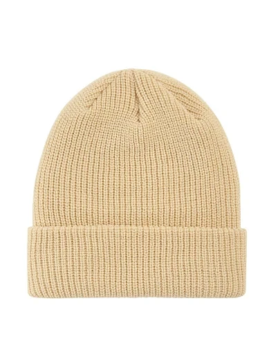 Шапка PUMA ESS High Crown Beanie текстильна бежева - фото 2 - Miraton