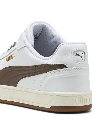 Мужские кеды PUMA Caven 2.0 Lux кожаные белые - фото 6 - Miraton