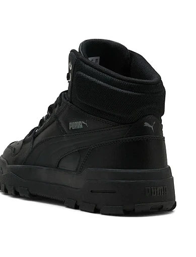 Чоловічі черевики PUMA Rebound Abrupt шкіряні чорні (39746815) - фото 6 - Miraton