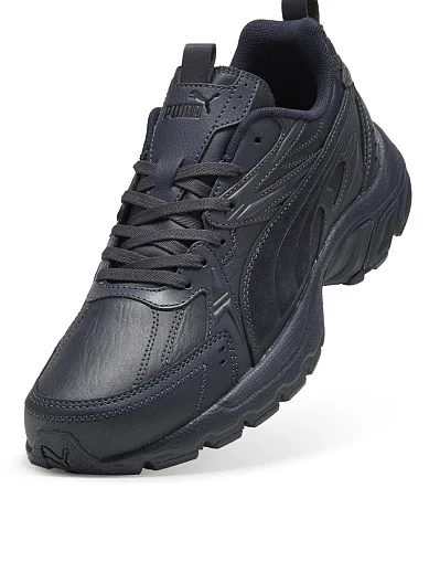 Мужские кроссовки PUMA Milenio Tech L кожаные синие - фото 5 - Miraton