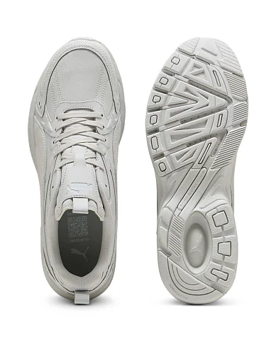 Женские кроссовки PUMA Milenio Tech L кожаные серые - фото 4 - Miraton