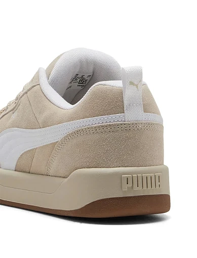 Женские кеды PUMA Park Lifestyle Raw кожаные бежевые - фото 5 - Miraton