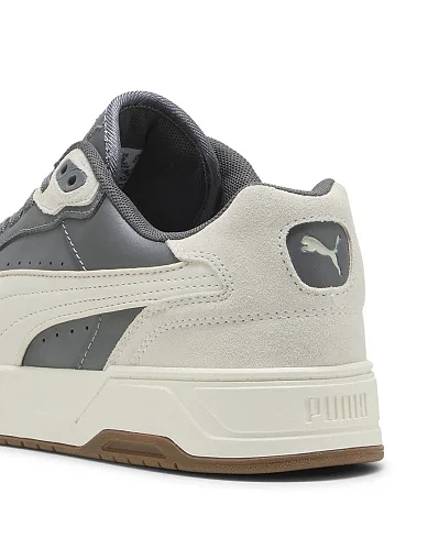 Мужские кеды PUMA RBD Break Low SD кожаные серые - фото 5 - Miraton