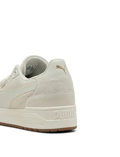 Мужские кеды PUMA Shuffle Downtown SD кожаные бежевые - фото 6 - Miraton