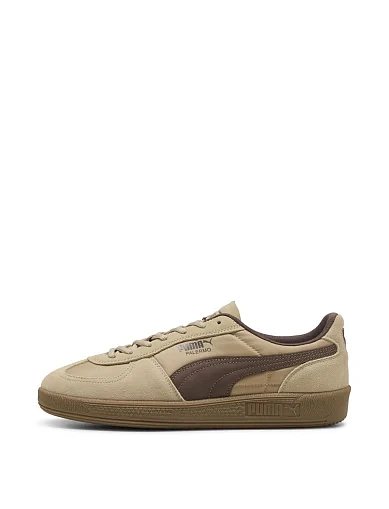 Женские кеды PUMA Palermo Pop кожаные бежевые - фото 2 - Miraton