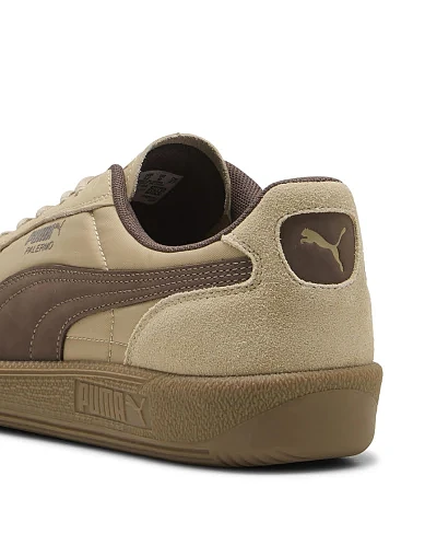 Женские кеды PUMA Palermo Pop кожаные бежевые - фото 6 - Miraton