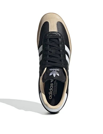 Жіночі кеди Adidas SAMBA OG шкіряні чорні(JS3832) - фото 5 - Miraton