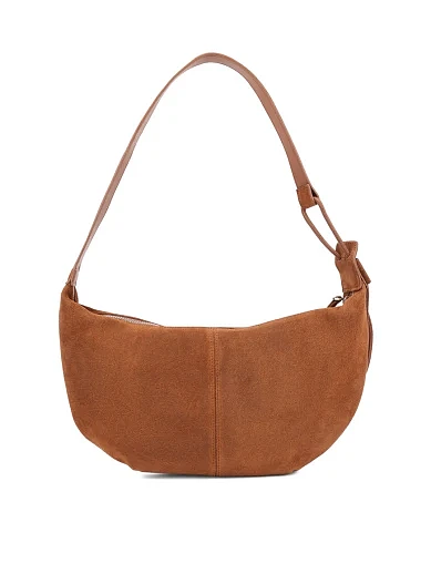 Женская сумка замшевая кемел - фото 4 - Miraton