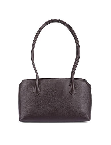 Жіноча сумка шкіряна коричнева(7812-2) - фото 4 - Miraton