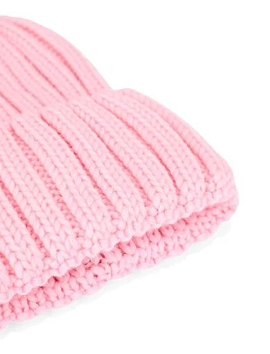 Шапка тканевая розовая - фото 2 - Miraton