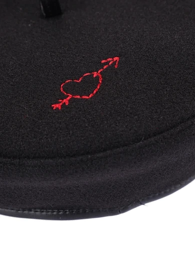 Шапка тканевая черная - фото 3 - Miraton