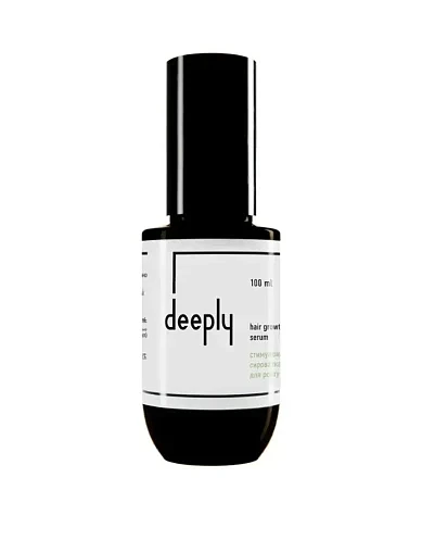 Стимулирующая сыворотка для роста волос Deeply, 100 мл - фото 1 - Miraton