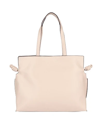 Женская сумка кожаная молочного цвета - фото 1 - Miraton