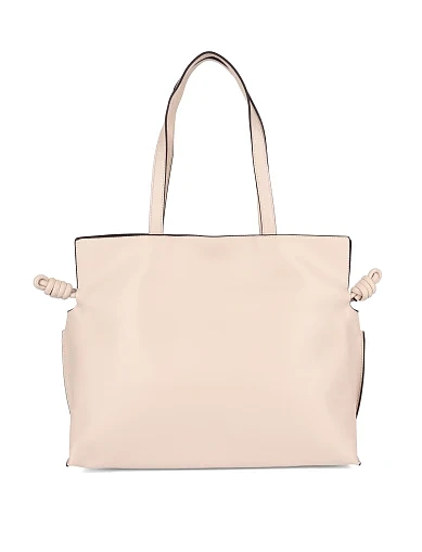 Женская сумка кожаная молочного цвета - фото 3 - Miraton