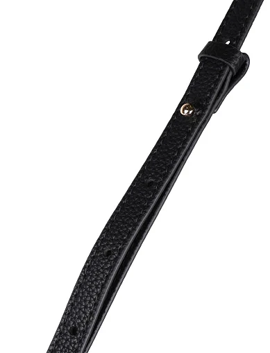 Жіноча сумка шкіряна чорна(8688-1) - фото 6 - Miraton