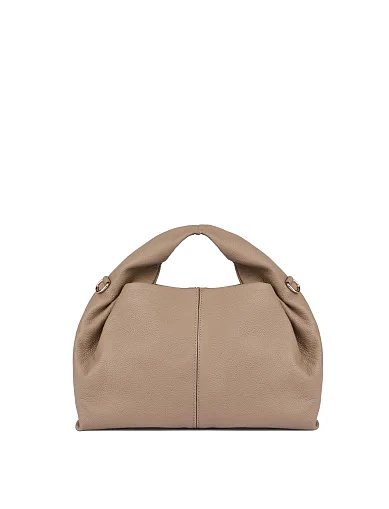 Жіноча сумка шкіряна бежева(8688-2) - фото 1 - Miraton