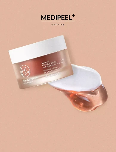 Ампульный крем для лица Medi Peel для повышения эластичности кожи с комбучей и гиалуроновой кислотой - фото 2 - Miraton