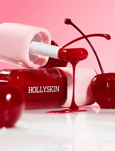 Бальзам для губ Hollyskin Peptide Lip Oil 008 Cherry Toffee, 4 мл - фото 2 - Miraton
