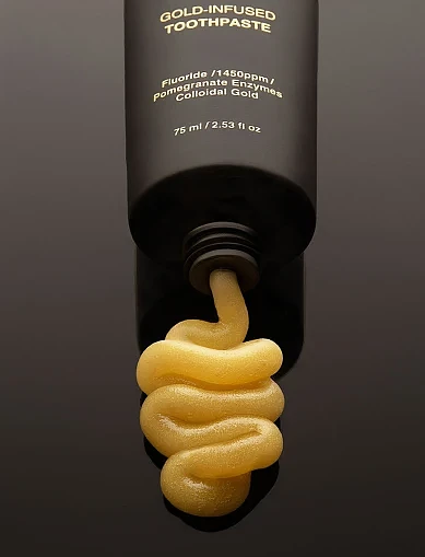 Зубна паста із колоїдним золотом, 75 мл(Зубна паста із колоїдним золотом, 75 мл) - фото 2 - Miraton