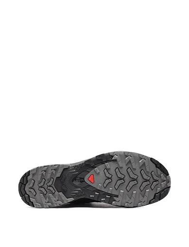 Мужские кроссовки Salomon XA PRO 3D V9 Black/PH из экокожи черные - фото 6 - Miraton