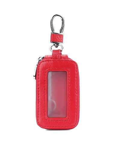 Ключниці шкіряні червоні(234-2) - фото 3 - Miraton