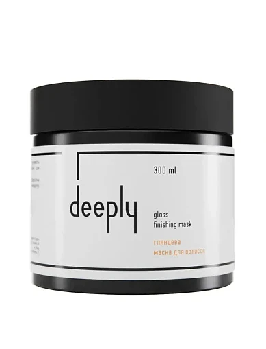 Глянцева маска для волосся Deeply Restoring Hair Mask, 300 мл(Deeply Restoring Hair Mask Глянцева  маска для вол) - фото 1 - Miraton