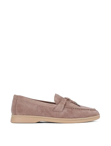 Жіночі сліпери велюрові бежеві(Y935-2-249) - фото 1 - Miraton