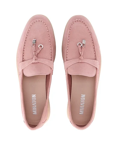 Жіночі слипери велюрові бежеві(Y935-2-AT) - фото 2 - Miraton