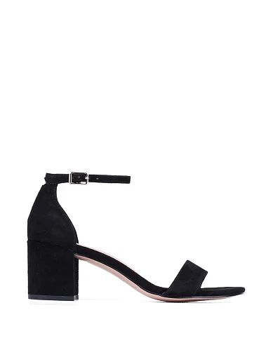 Жіночі босоніжки велюрові чорні(203-LH60-1-3) - фото 1 - Miraton