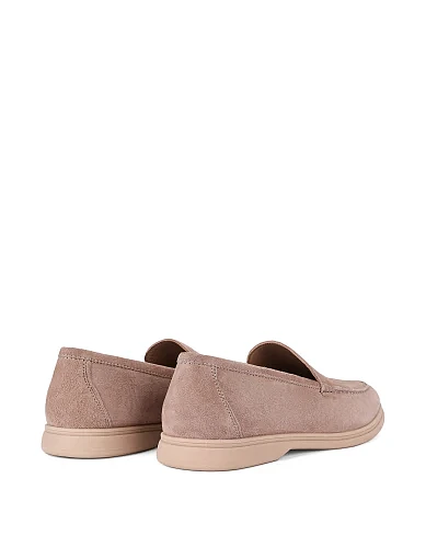 Жіночі слипери велюрові бежеві(001A-1) - фото 4 - Miraton