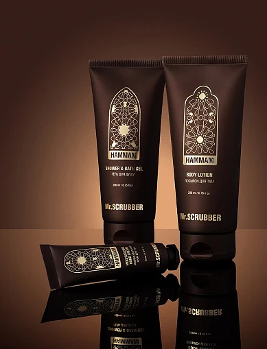 Подарунковий набір Mr.SCRUBBER Hammam та парфумований зволожувальний крем для рук Mr.SCRUBBER Hammam - фото 2 - Miraton