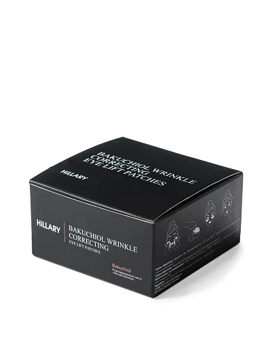 Розгладжувальні патчі з біо-ретинолом Hillary Bacuchiol Wrinkle Correcting & Eye Lift Patches(Розгладжувальні патчі з біо-ретинолом Hillary Bacu) - фото 1 - Miraton