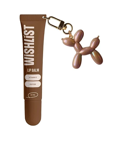 Бальзам-блеск для губ Espresso Noir WishList Lip Gloss Balm, 10 мл + игрушка-брелок - фото 1 - Miraton