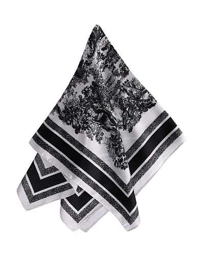 Платок тканевый синий - фото 1 - Miraton