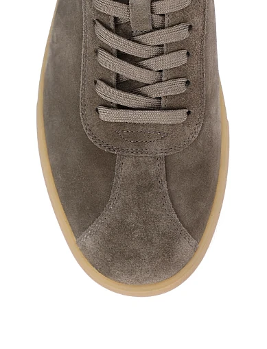 Чоловічі кеди замшеві зелені (MU375AB1-03-MU47/D13) - фото 5 - Miraton