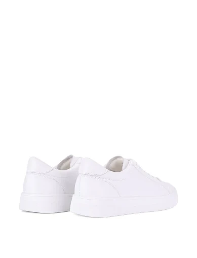 Жіночі кеди шкіряні білі(9981-1) - фото 4 - Miraton