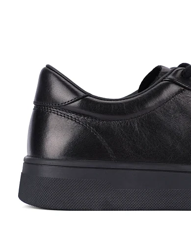 Жіночі кеди шкіряні чорні(9981-1) - фото 6 - Miraton