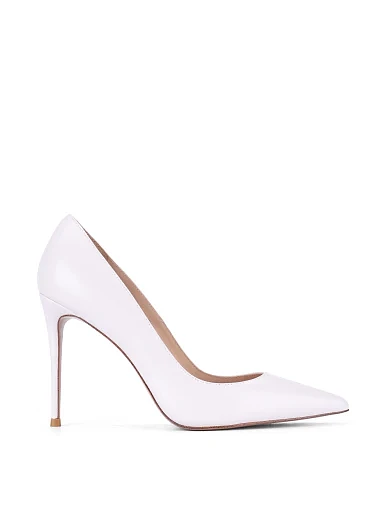 Жіночі туфлі шкіряні білі(MP870-3-2) - фото 1 - Miraton