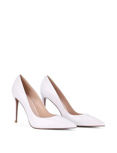 Жіночі туфлі шкіряні білі(MP870-3-2) - фото 3 - Miraton