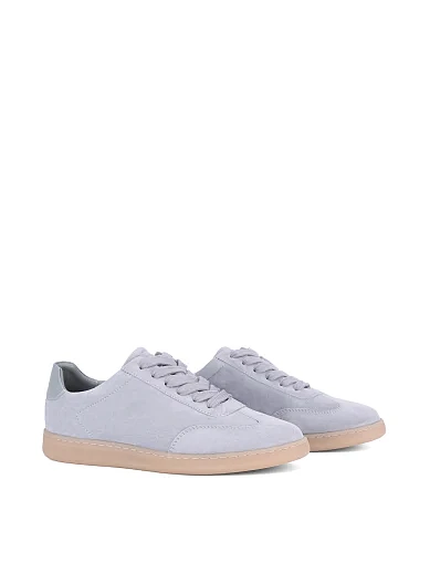 Жіночі кеди велюрові блакитні(201-25102-6-2) - фото 3 - Miraton