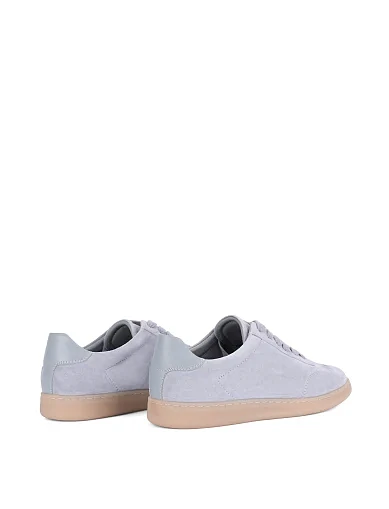 Жіночі кеди велюрові блакитні(201-25102-6-2) - фото 4 - Miraton