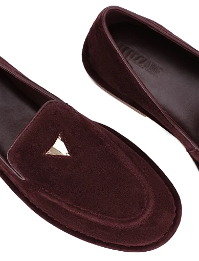 Жіночі сліпери велюрові бордові(202-24104-18-1) - фото 5 - Miraton