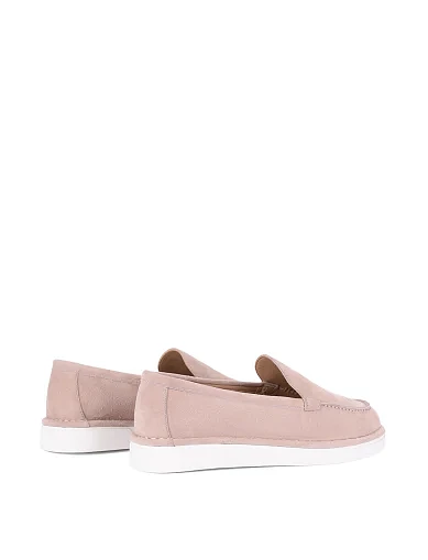 Женские слиперы велюровые бежевые - фото 4 - Miraton