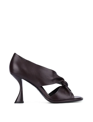 Жіночі туфлі шкіряні коричневі(G5072-21) - фото 1 - Miraton