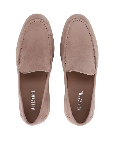 Женские слиперы велюровые серые - фото 2 - Miraton