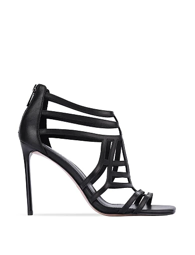 Жіночі черевики шкіряні чорні(20136-161) - фото 1 - Miraton