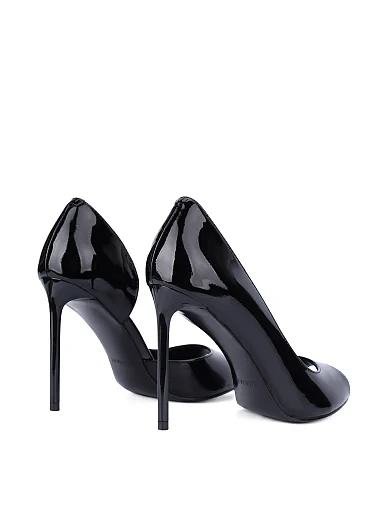 Жіночі шкіряні туфлі чорні(2534-1) - фото 4 - Miraton