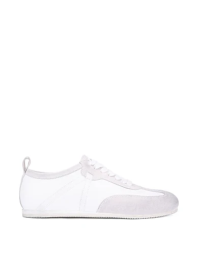 Жіночі кросівки шкіряні білі(AW6240801-1) - фото 1 - Miraton