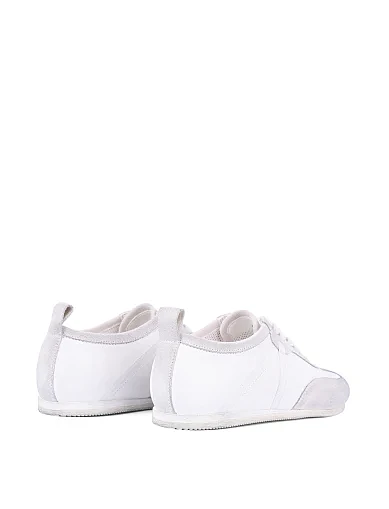 Жіночі кросівки шкіряні білі(AW6240801-1) - фото 4 - Miraton